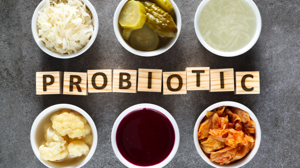 An image of probiotic foods for health